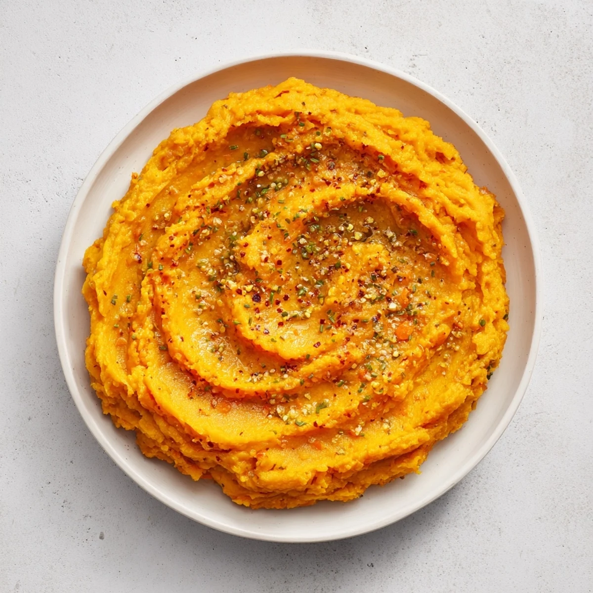 A close-up of Hearty Lentil Shepherds Pie, the golden mashed potato topping looks inviting.