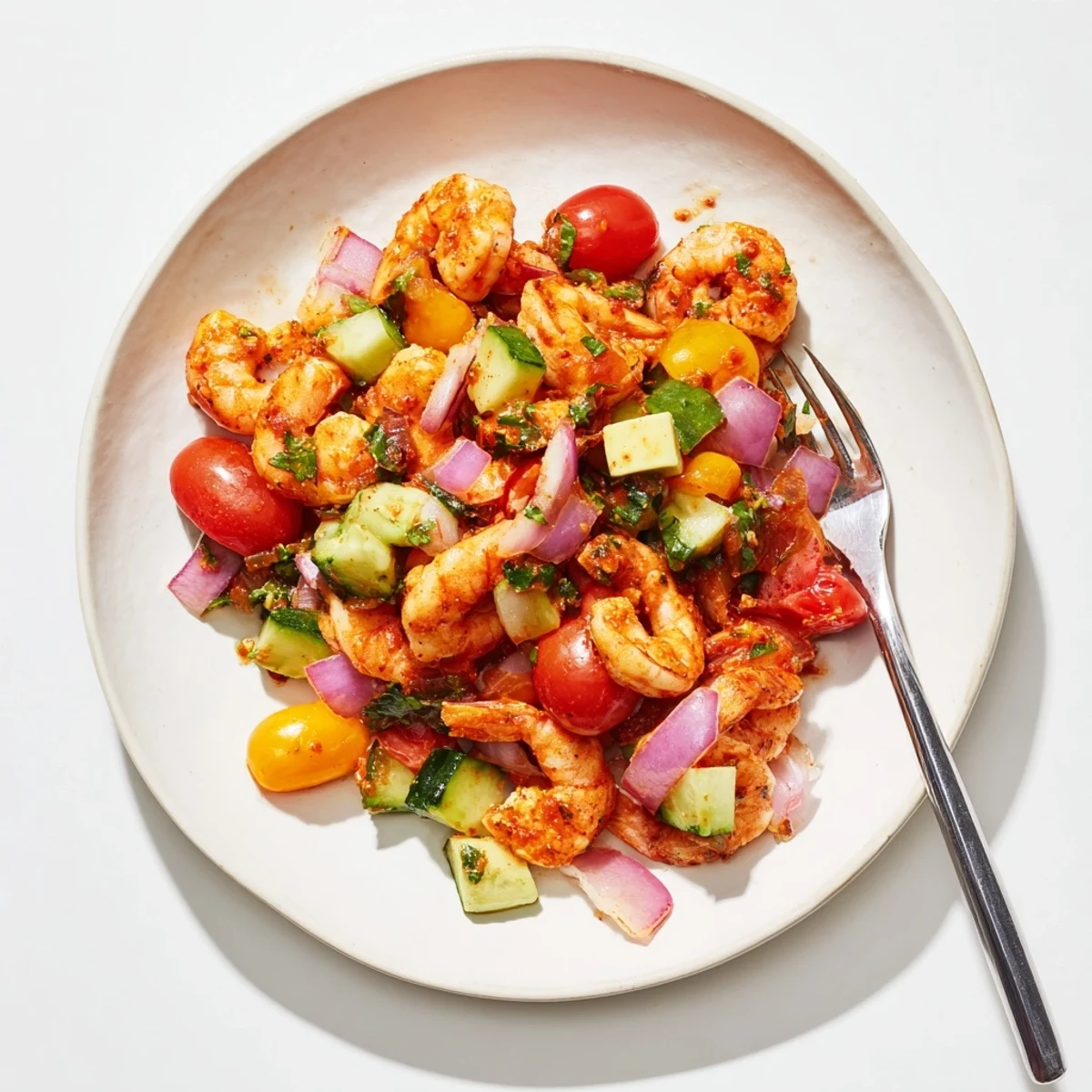 Light Fresh Shrimp Ceviche