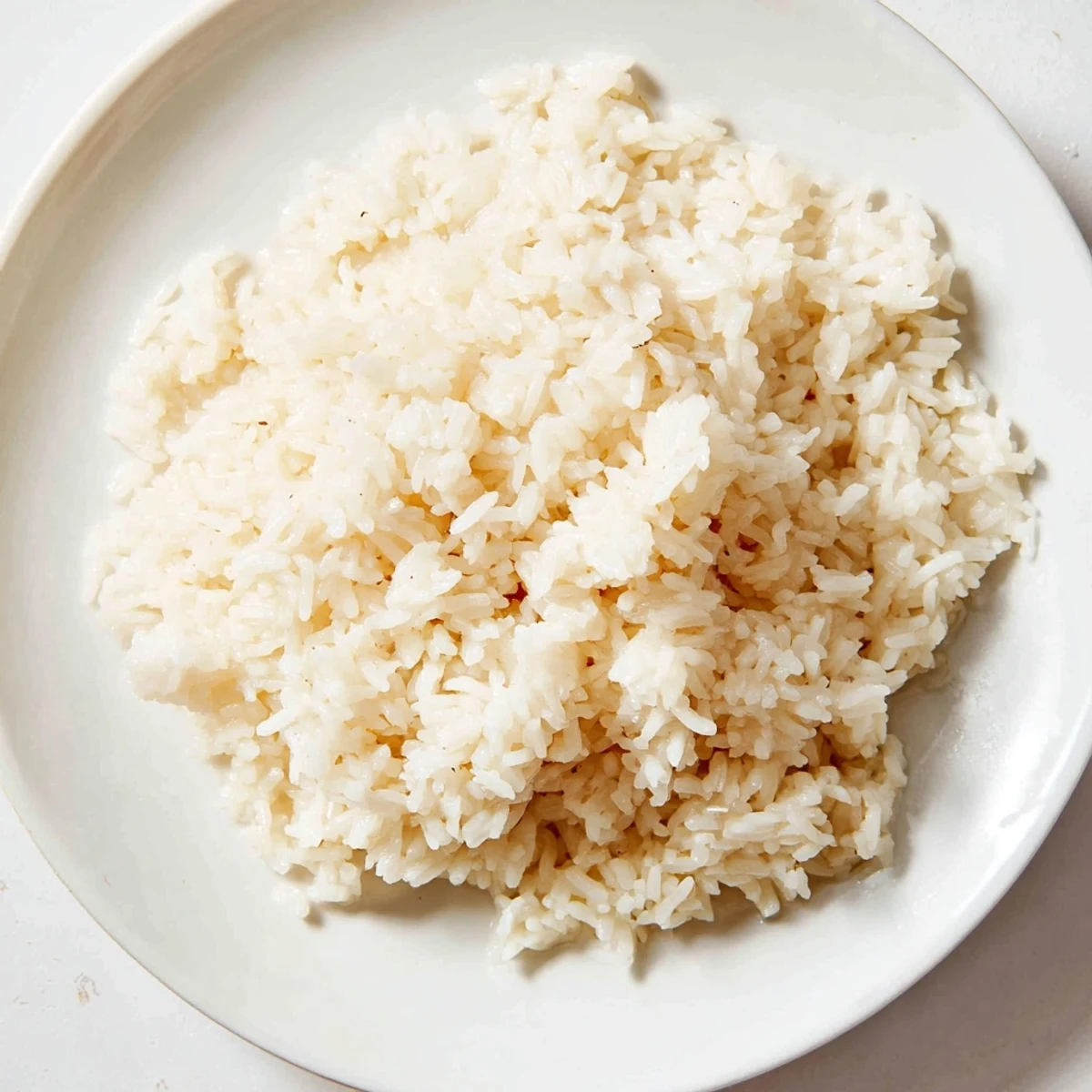 Savory Coconut Jasmine Rice, light and fluffy, perfectly complements grilled chicken and vegetable skewers.