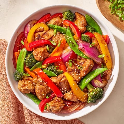 Sheet Pan Chicken Stir-Fry