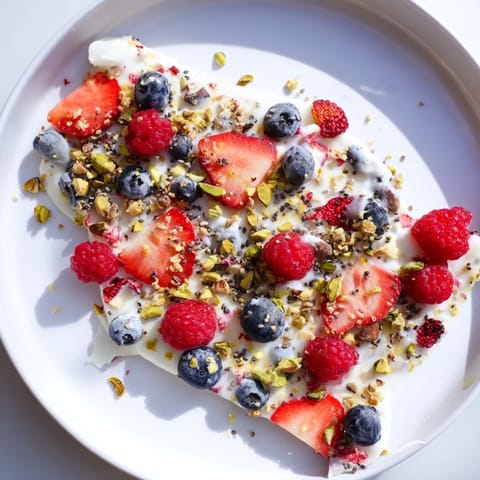 Frozen Fruit Yogurt Bark