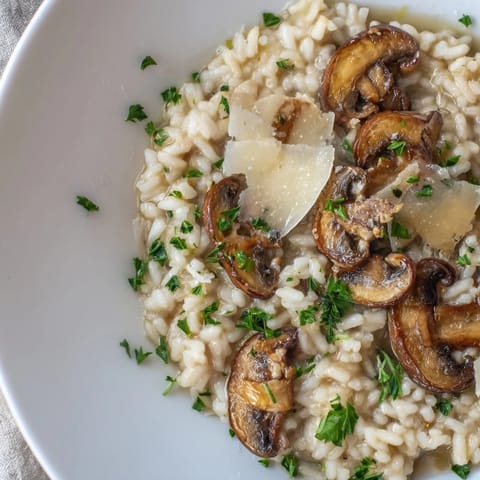 Mushroom Italian Risotto