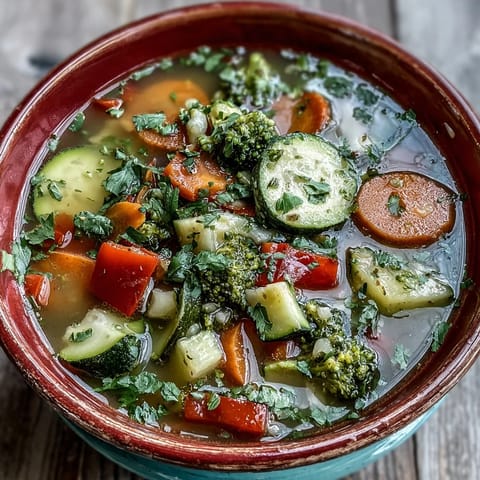 Ginger Vegetable Soup