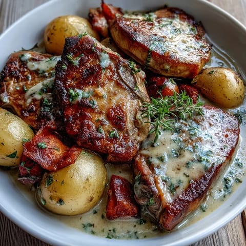 Crockpot Ranch Pork Chops