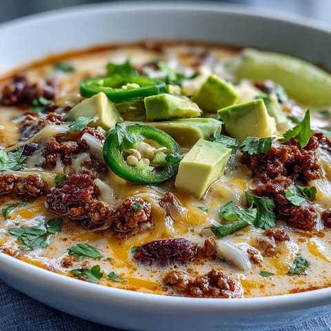 Keto Taco Soup Ground Beef