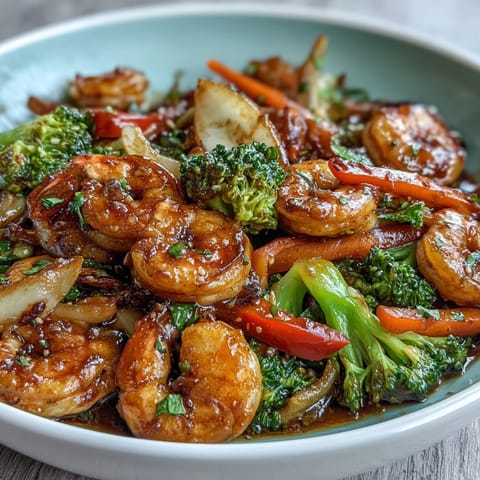20-Minute Shrimp Veggie Stir-Fry