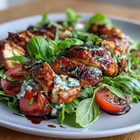 Grilled Chicken Caprese Salad