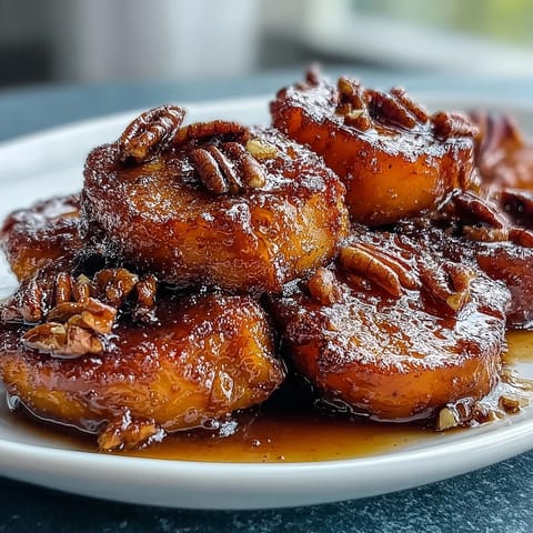 Candied Yams Bourbon Brown Sugar