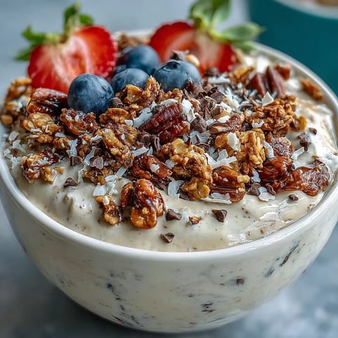 Vanilla Bean Frappuccino Smoothie Bowl
