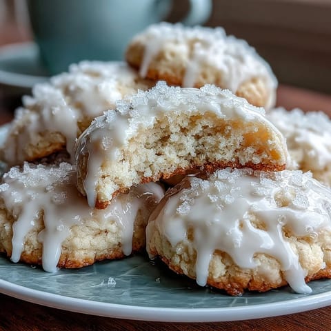 Creamy cottage cheese lemon cookies with bright citrus glaze, baked until golden and perfectly moist for a tangy treat.