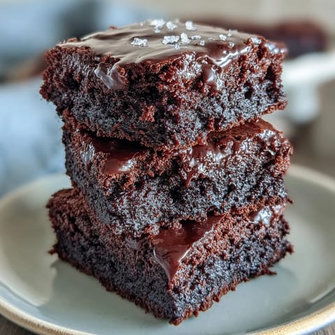 Fudgy Sourdough Discard Brownies