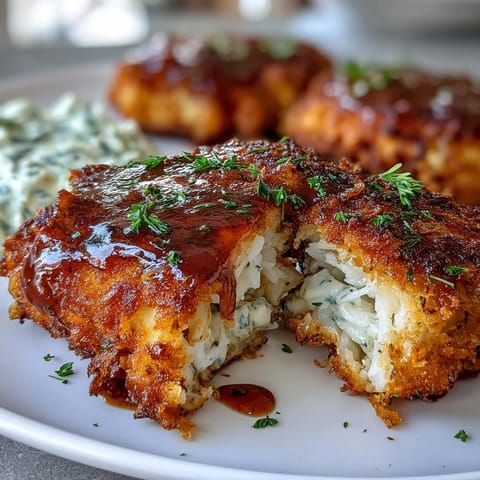 Soul Food classic: perfectly seasoned catfish with spicy, tangy remoulade for a true Southern feast.  