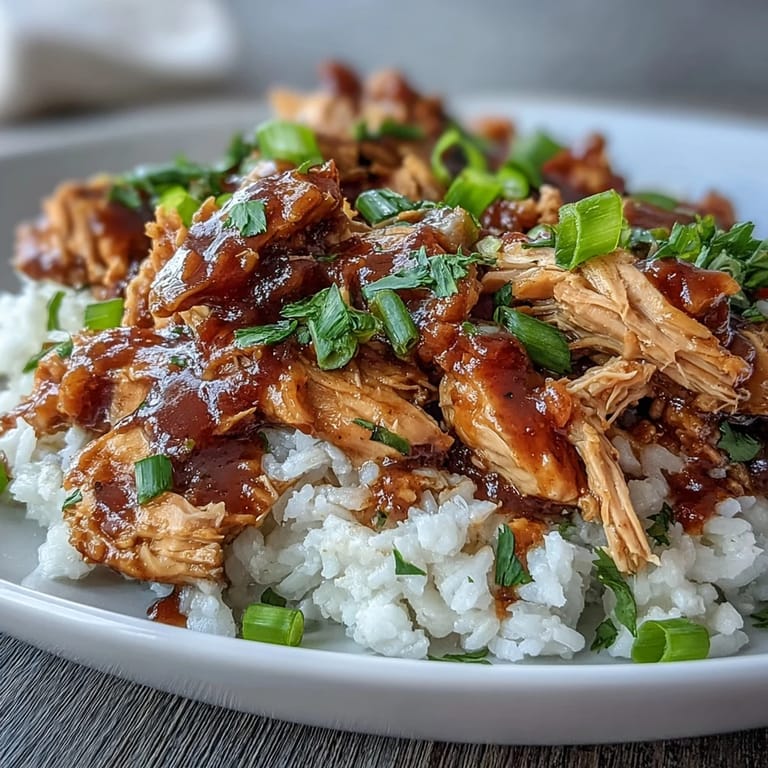 3. Zesty Crockpot Mississippi Chicken over steaming rice, garnished with fresh parsley for a gluten-free, easy dinner recipe perfect for busy weeknights.