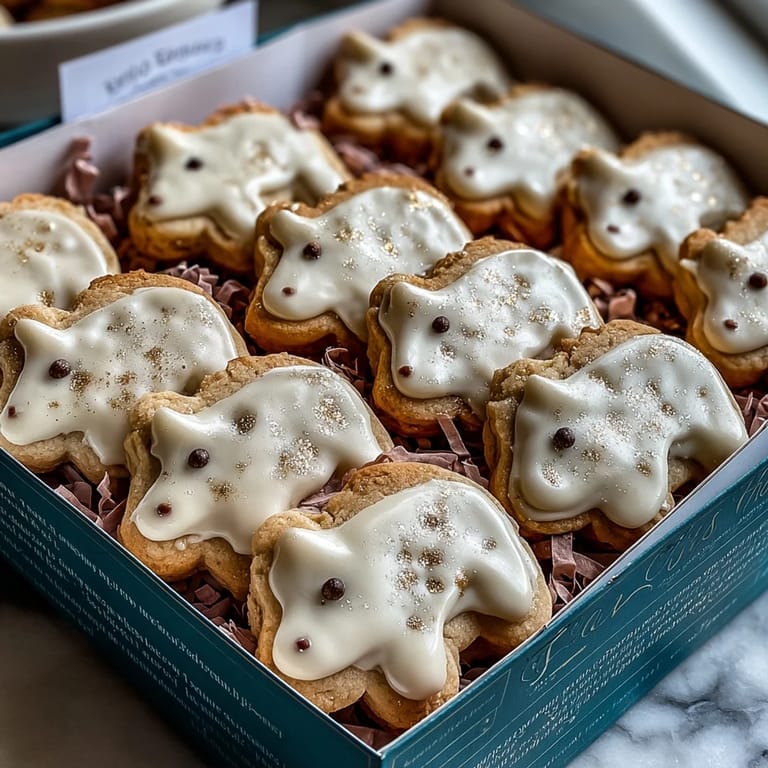 Charming Taurus zodiac cookies, ready to share with gold accents.