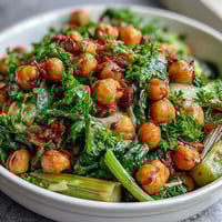 Crunchy Celery and Chickpea Salad with Dijon Vinaigrette, a protein-rich vegetarian dish with crisp vegetables and zesty dressing.  