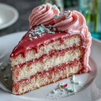 A stunning bridal shower rosé velvet cake with a shimmering gold drip, perfect for elegant celebrations.